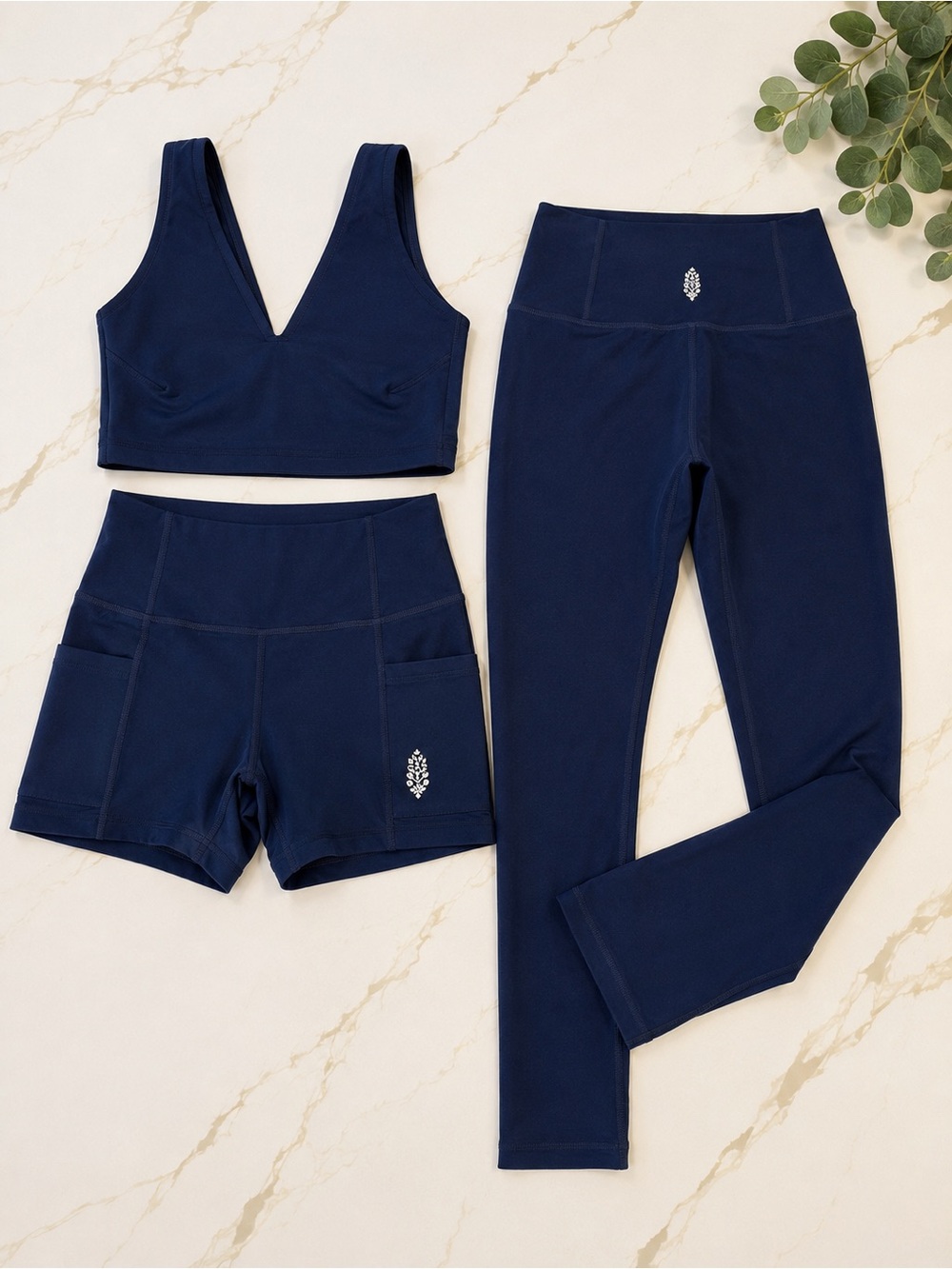 FP Movement by Free People 3-Piece Activewear Set – Navy
